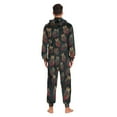 thumbnail image 7 of joogoo Vintage Owls Unisex Adults Onesies Pajamas Jumpsuits L, 7 of 7