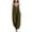 Army Green, variant on Jumpsuits for Women Deep V Neck Zip Up Spaghetti Strap Loose Fit Overalls Wide Leg Casual Summer Jumpsuit with Pockets Pink XL