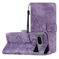 thumbnail image 1 of Compatible with Google Pixel 7 Embossed Butterfly Case with Wallet and Kickstand Cover, 1 of 5