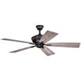 thumbnail image 4 of Vaxcel Huntley 52-in. Farmhouse Indoor Ceiling Fan with Schoolhouse LED Light Kit and Remote, 4 of 9