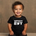 thumbnail image 2 of Birthday Boy Football Sports Lover Birthday Shirt for Boys All Ages Birthday Black Shirt 5-6, 2 of 5
