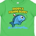 thumbnail image 4 of Inktastic Daddy's Fishing Buddy (blue) Boys or Girls Toddler T-Shirt, 4 of 5