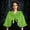 Green, variant on Ruffle Trim Velvet Short Cape Shawl for Ladies Cropped Poncho Tops Open Front Shawls for Wedding Christmas Halloween