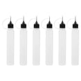 thumbnail image 4 of ADDHAT Set of 6 Squeezable Dropper Bottles with , Multi PE Plastic Glue Applicator Bottles for Craft and, 4 of 7
