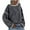Gray, variant on Lindreshi Fall Sweaters for Women Trendy Women's Fashion Casual Loose Large Size Long Sleeve Knitted Sweater Crewneck Sweater