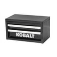 thumbnail image 2 of Kobalt Mini 2-Drawer Black Steel Tool Box Portable Storage System - Tools, Jewelry, Makeup, Tattoo Accessories, 2 of 3
