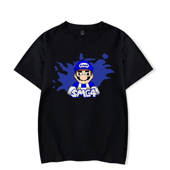 SMG4 Merch T-shirt unisex fashion street casual summer pure cotton short sleeved shirt