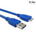 thumbnail image 5 of 30cm/100cm Usb 3.0 A Male To Micro B Cable For Mobile Hard Drive Hdd Fao, 5 of 5