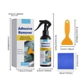 thumbnail image 4 of Adhesive Remover,Paint Remover,Adhesive Remover Spray, Quickly Dissolves & Softens Adhesives Like Glue, Stickers,120ml/4fl.oz(1PC+Scraper+Cloth), 4 of 9