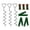 silver floor nails, variant on Tree Stakes and Supports Iron Coiled Stakes for Strong Anchoring in Soft or Hard Ground Ensuring Stability