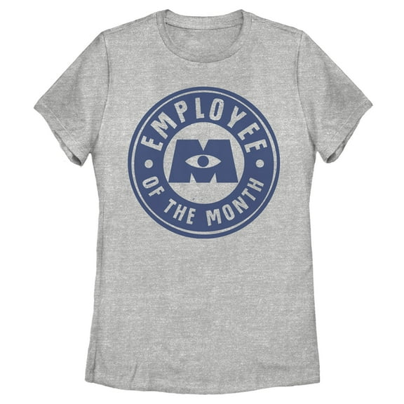 Women's Monsters at Work Employee of the Month Graphic Tee Athletic Heather X Large