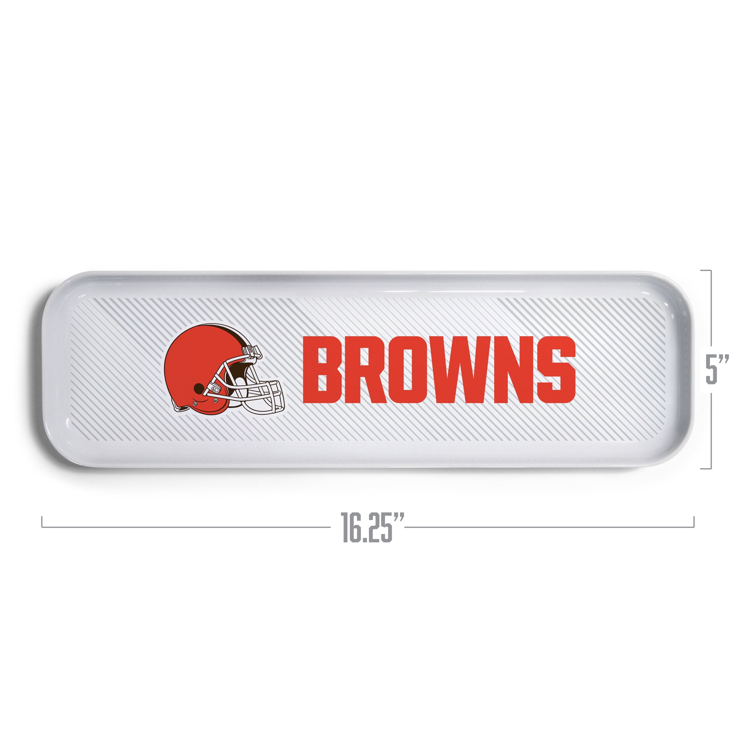 YouTheFan NFL Cleveland Browns Small Snack Platter
