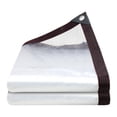 thumbnail image 2 of Lona Transparente con Ojales para Protección Exterior Cubierta Impermeable Antipolvo Resistente Al Rasgado Adecuada para Invernadero Balcón Jardín Mue 2 mx 2 m, 2 of 8