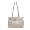thumbnail image 1 of Bolso de viaje de moda de PU para mujer bolso de mano elegante con decoración de mariposas bolso Hobo de hombro, 1 of 6