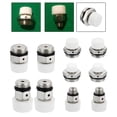 thumbnail image 2 of 2 Pcs BSP Male Thread Nickel Plated Brass Manual Radiator Air Vent Plug Valve, 2 of 4
