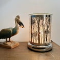 thumbnail image 1 of 7" Touch lamp/Essential Oil Burner/Fragrance Wax Melts Warmer/Silver Tree Table Decor, 1 of 2