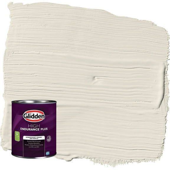 Glidden HEP Southern Breeze / Beige Eggshell Interior Paint with Primer, 1 Quart