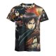 thumbnail image 3 of Camiseta retro de Wings of Liberty Attack on Titan para hombre, camisetas de algodón de verano, camisetas de colores sólidos, camisetas de cuello redondo, ropa para hombre, 3 of 5