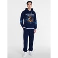 thumbnail image 2 of Budweiser Men's and Big Men's Graphic Fleece Hoodie, Sizes XS-3XL, 2 of 5