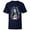Navy, variant on Disney Descendants 2 Evie Collage - Short Sleeve T-Shirt for Kids -Customized-Black