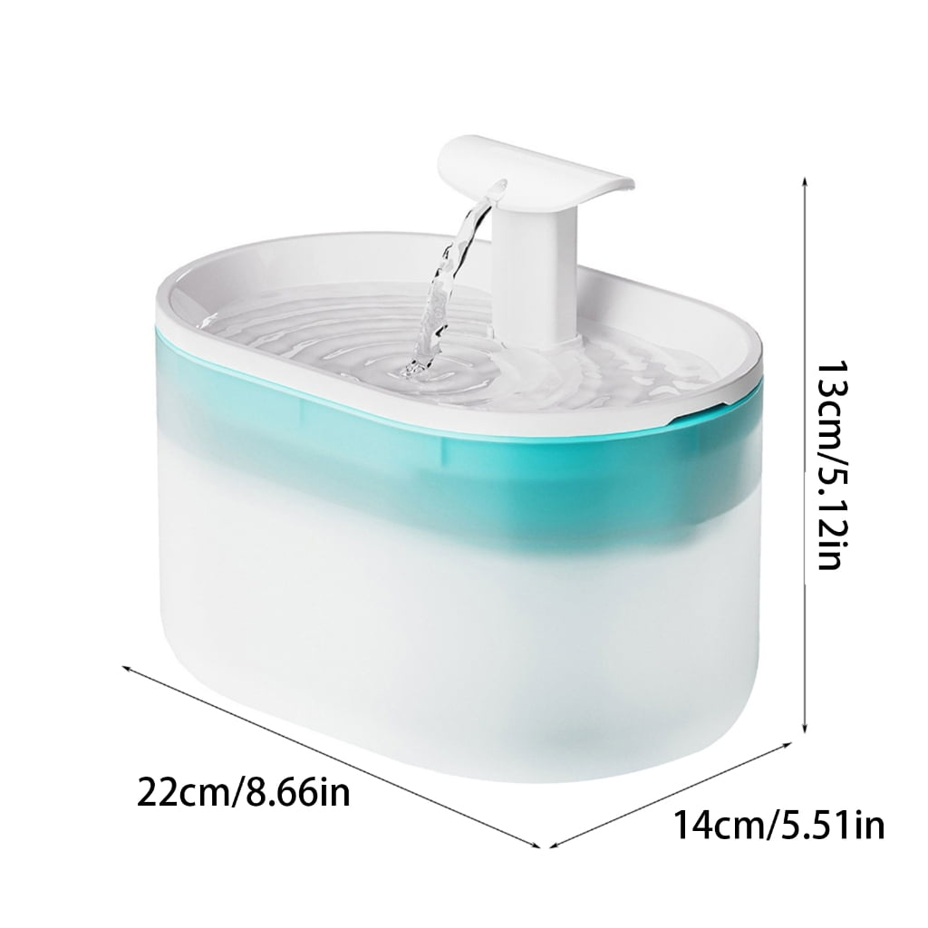 Miiottaa Dogs Cats Automatic Water Dispenser Indoor Water Dispenser Translucence Viewable