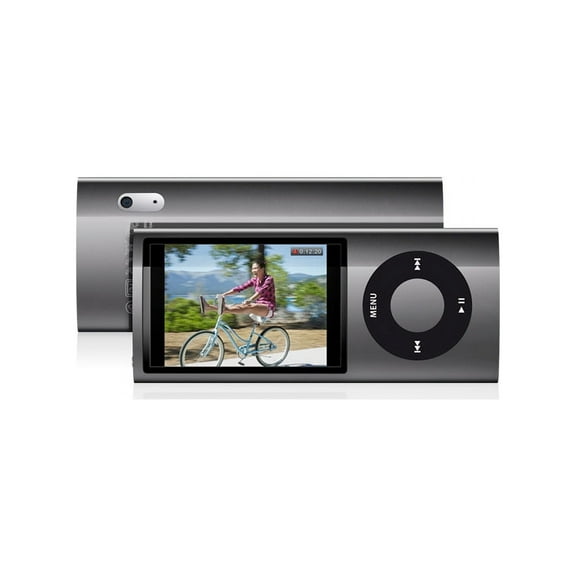 Pre-Owned Apple iPod Nano 5th Genertion Black , New Battery, Includes a FREE Case !