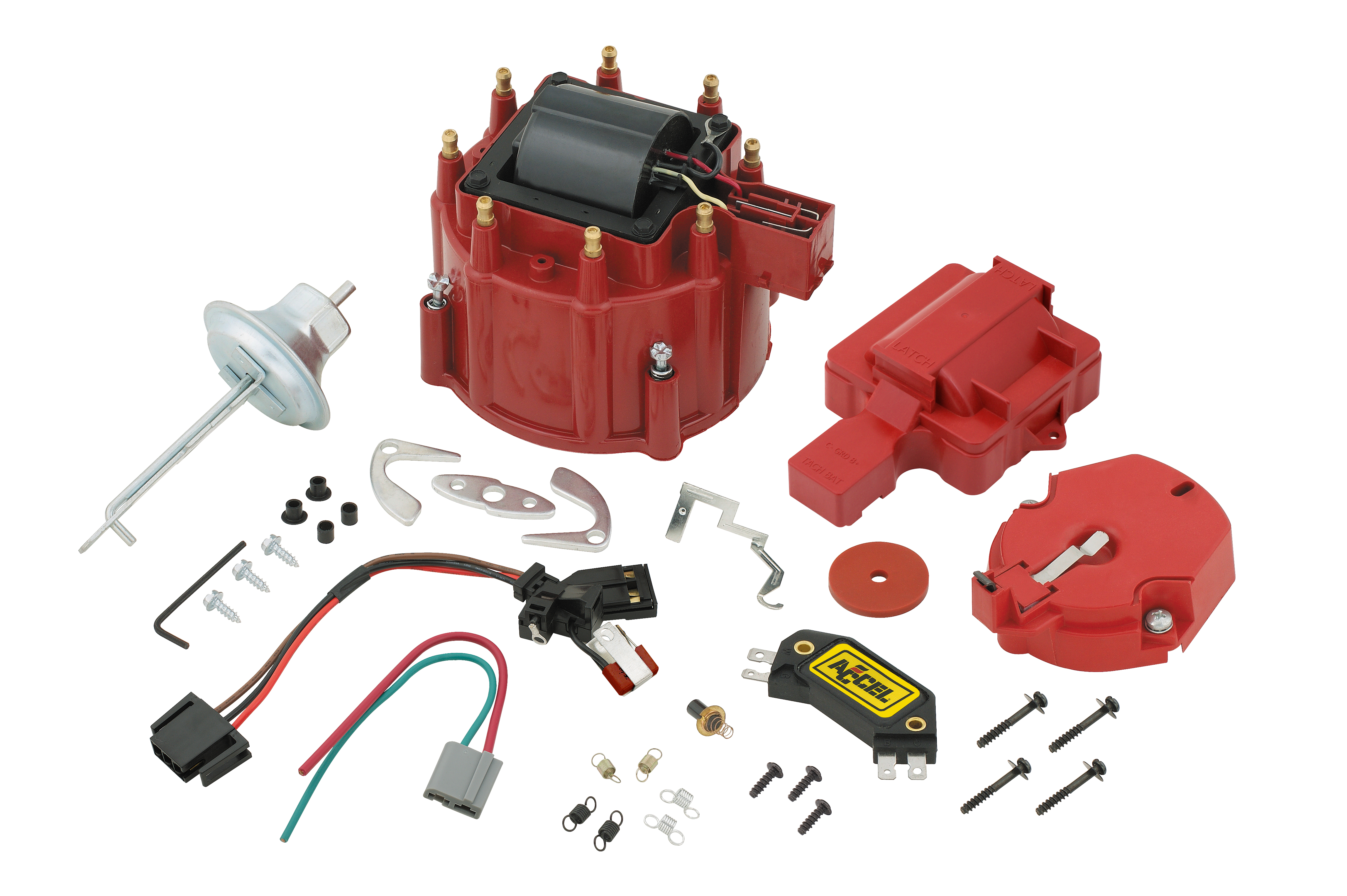 ACCEL Ignition 8200ACC TuneUp Kit With Cap/ Rotor/ Coil/ Vacuum