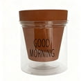 thumbnail image 6 of 2-Pack 4-Inch Self-Watering Planter with PVC Liner and Terracotta Pot Set, Keeps Plants Hydrated, Water Once a Week, Ideal for Families on Business Trips or Vacations, 6 of 6