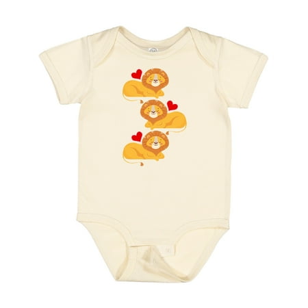 

Inktastic Lion Jungle Animals Outfit Gift Baby Boy or Baby Girl Bodysuit