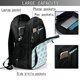 thumbnail image 4 of Balery Sea Turtle Mochila con carga USB para hombre y mujer - Mochila impermeable y antirrobo para laptop con puerto USB para viajes, trabajo, 4 of 7