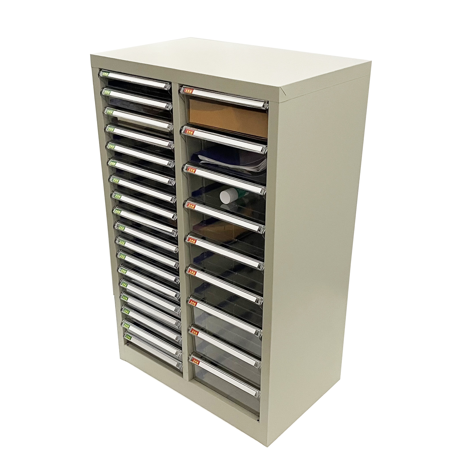 18 Plus 9 Combination Drawers File Cabinet Vertical Multi-functional Office File Storage Cabinet