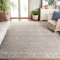 thumbnail image 3 of Safavieh Harlow Cynthia Floral Polyester Area Rug, Ivory Gray/Sage, 5'3" x 7'6", 3 of 13