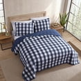 thumbnail image 2 of Eddie Bauer Lake House Plaid Bedding, King, Blue, 2 of 5