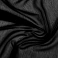 thumbnail image 2 of Zelouf Pearl Silk Chiffon , Sewing, DIY, Crafts Fabric by the Yard, Black, 20 Yard, 2 of 4