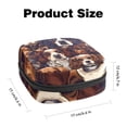 thumbnail image 2 of Sanitary Napkin Storage Bag, Cute Puppy Dogs Seamless Portable Menstrual Pad Bag for Teen Girls Store Panty Liners Tampons Sanitary Pads for Women Ladies, 2 of 6