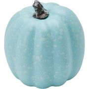 7Pcs Fake Pumpkins Artificial Plastic Pumpkins Decorations Foam Pumpkins for Fall Halloween Home Decor (Blue, One Size)