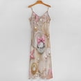 thumbnail image 5 of Seashells Pearls Bows Starfish Glamour Sleeveless Dress Loose Women's Dress Dresses Luxury Evening Dresses, 5 of 9