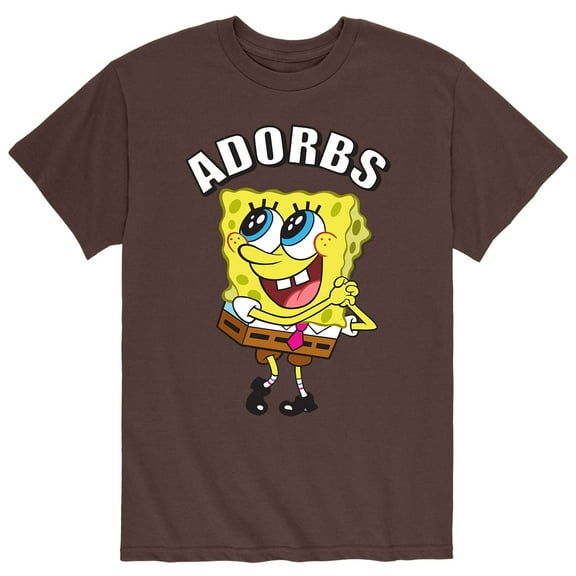 SpongeBob SquarePants - Adorbs Cute Spongebob - Men's Short Sleeve Graphic T-Shirt