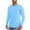 Blue, variant on Men's UPF50  Sun Long Sleeve T-Shirt Breathable Comfortable Casual Basic Tee for Outdoor Hiking Daily Wear Spring Summer Mens Summer Lightweight Pullover Tee Shirts