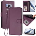 thumbnail image 1 of Funda Cartera GANGXUN para Samsung Galaxy S8 Plus – Cierre Magnético, Protección RFID, Correa Desmontable, Compatible con Carga Inalámbrica, 1 of 6