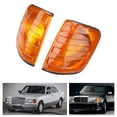 thumbnail image 4 of 18-3290-01-2B, ABS Left Right 2pcs Durable Amber Corner Parking Light Housing Wearproof  For Repair, 4 of 8