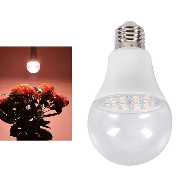 LED crecer luces para plantas de interior, completo, bombillas de de 12 vatios, bombillas de planta para semillas y verduras Número 6 Soledad plantas de luz creciente
