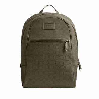 Coach ロゴ入りバックパック CA439 Coach (CA439) Court Chalk Glacier White Blocked Signature Coated