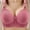 Hot Pink, variant on ALLLIST No Wire Women Bras Gray Love Heart Bralette Seamless T Shirt Women's Lingerie Size 38-44