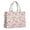 Pink Breast Cancer-2, variant on Large Capacity Tote Bag,Pink Breast Cancer and Love Handbag Fashion Luxury Tote Bag,15.7"x13"x 5.1" Inches,Laptop Compatible