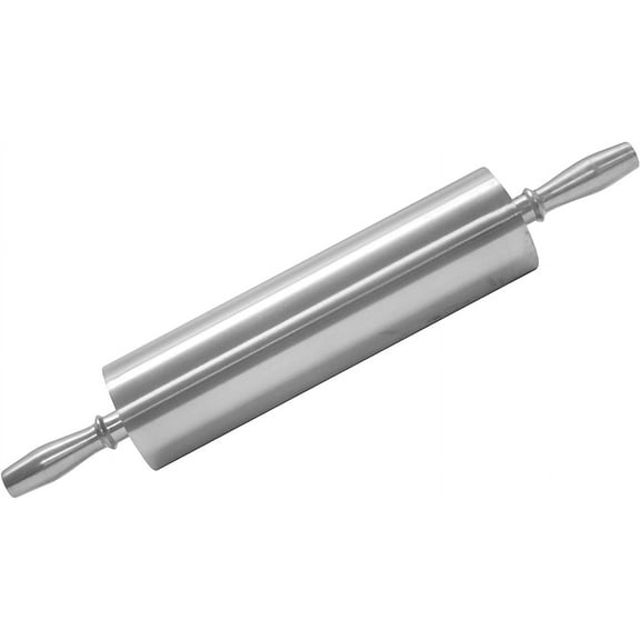 TrueCraftware- 13-inch Aluminum Rolling Pin- Dough Roller for Fondant Pie Crust Cookie Pastry and Dough Essential Kitchen Utensil for Home Restaurants Kitchen Baking Essentials