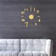 thumbnail image 5 of Irfora Reloj de pared DIY Reloj de pared con espejo sin marco Pegatinas de pared mudas grandes para decoraciones de la sala de estar Irfora Reloj de pared, 5 of 7