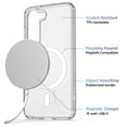 thumbnail image 6 of Encased Magnetic Case with Wireless Charger - Designed for Samsung Galaxy S23 PLUS - Protective Hybrid Design, Compatible with MagSafe, Crystal Clear (S23 PLUS 6.6-inch 2023), 6 of 9