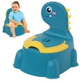 thumbnail image 4 of CPHDW7 Toddler Training Potty, Cartoon Dinosaur Design Portable Toilet Chair with Non-Slip Base and Splash Guard for Bathroom Travel, 4 of 9