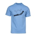 thumbnail image 1 of Gravity Threads Hang Loose Mens Short-Sleeve T-Shirt - Light Blue - Medium, 1 of 2